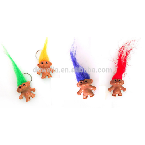 New promotion plastic little troll doll toy
